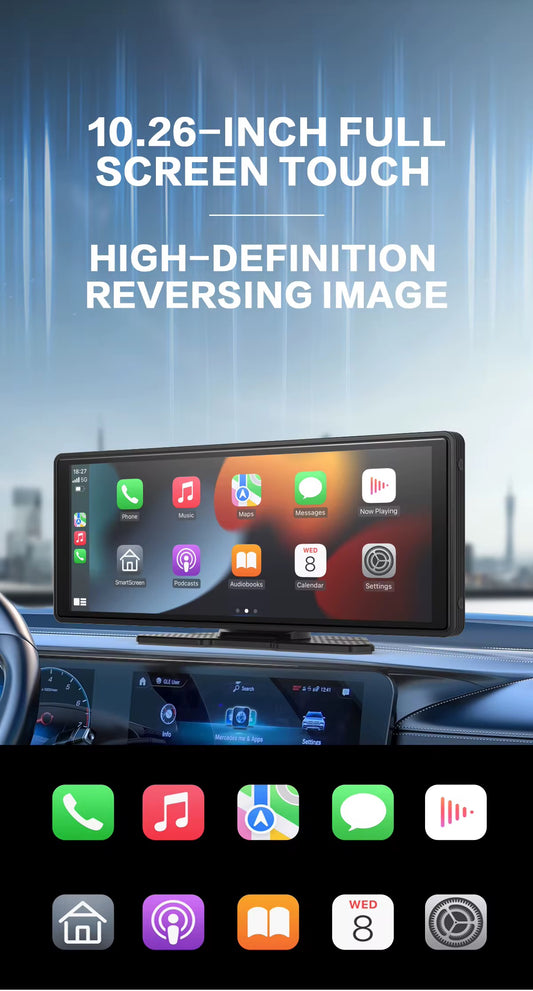 Navigatie Smart ,Android Auto,Apple Car Play ,Waze,Handsfree,Gps,Ecran 10.26 inch, Bluetooth