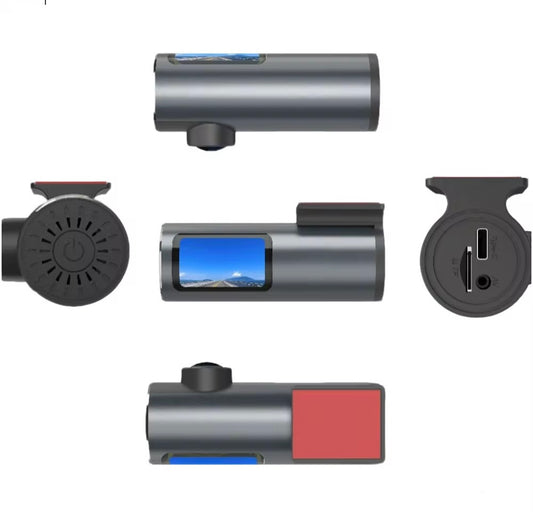 Camera Auto 2K,Aplicatie Mobila,Unghi , Night Vision, Inregistrare in bucla