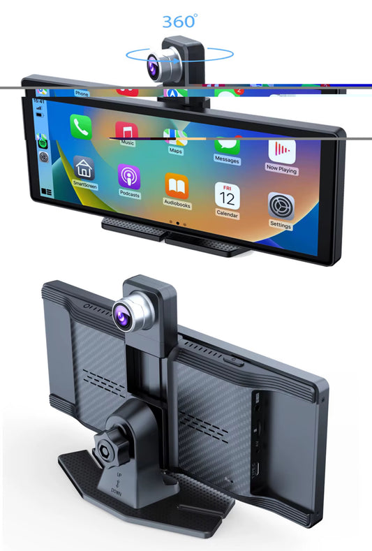 Navigatie Smart cu Camera de Bord 4K,Android Auto,Apple Car Play ,Waze, Gps,Ecran 10.26 inch, Bluetooth