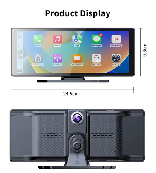 Navigatie Smart cu Camera de Bord 4K,Android Auto,Apple Car Play ,Waze, Gps,Ecran 10.26 inch, Bluetooth