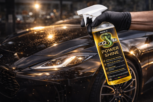 Cobra Power Shine – Ceară Lichidă Auto pentru Luciu Intens și Protecție Caroserie | Quick Wax – 1L