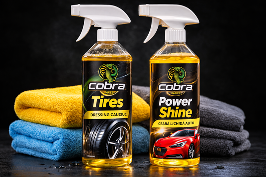 Kit Detailing Exterior Auto Cobra – Luciu, Protecție și Întreținere