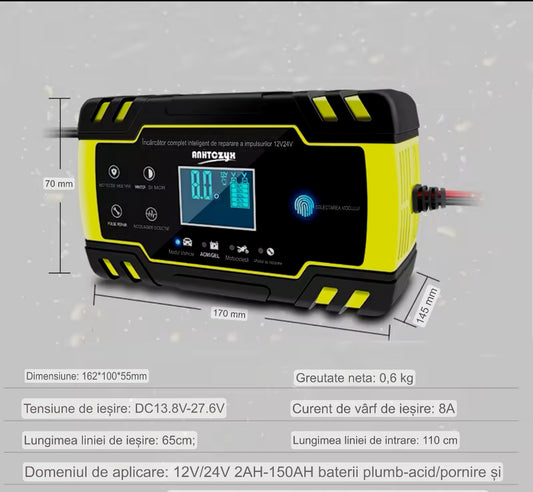 Starter auto multifunctional,12V/8A, 24V/4A