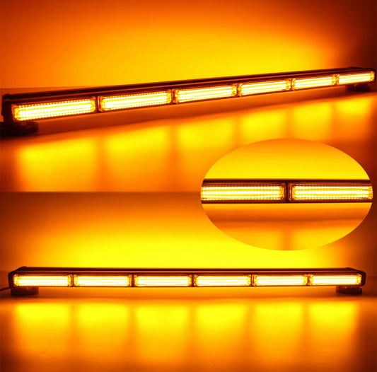 Bară Girofar LED 88 cm Arover – Avertizare Dublă, Stroboscop 12-24V, Prindere Magnetică