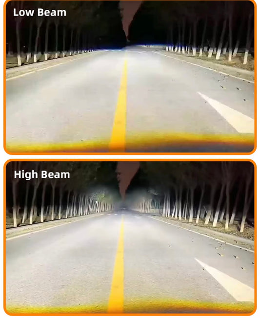 Set 2 Becuri Premium Led Arover C98,Model 2026 , Canbus, 430w, 35.000lm, alb 6000k, compatibil H1, H4, H7, H11.