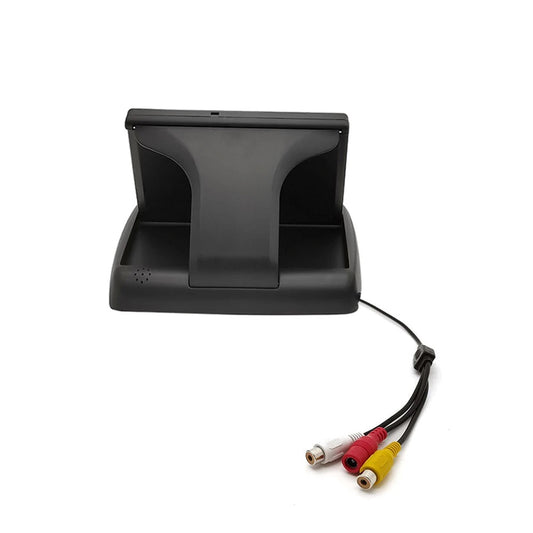 Camera video marsarier cu infrarosu cu suport numar auto inclus + ecran LCD pliabil de 4,3 inchi