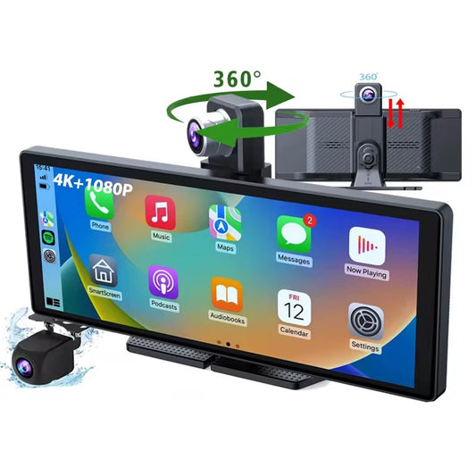 Navigatie Smart cu Camera de Bord 4K,Android Auto,Apple Car Play ,Waze, Gps,Ecran 10.26 inch, Bluetooth