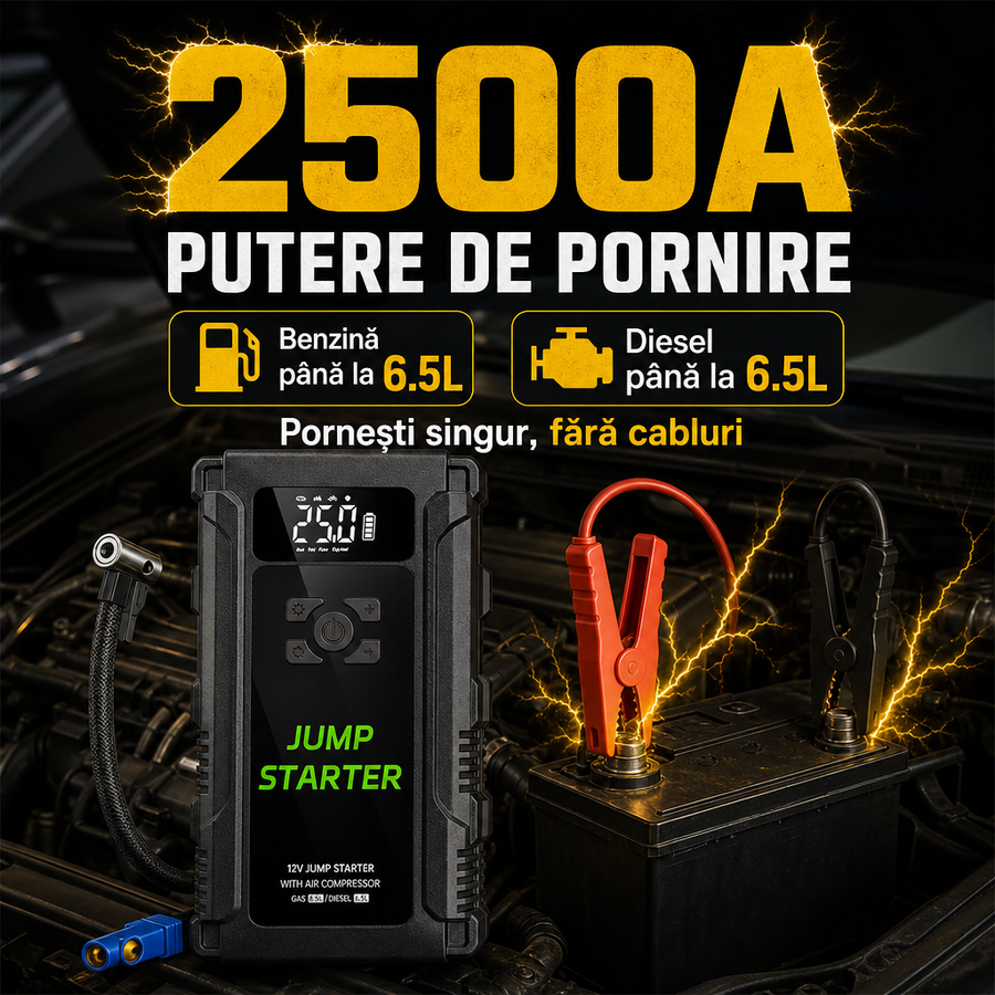 Cum se folosește starterul auto